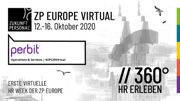 perbit auf der ZP Europe Virtual: Unterstützung bei der Digitalisierung von HR-Prozessen