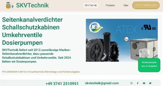 Seitenkanalverdichter im Dauerbetrieb – zuverlässige Lufttechnik für industrielle Prozesse