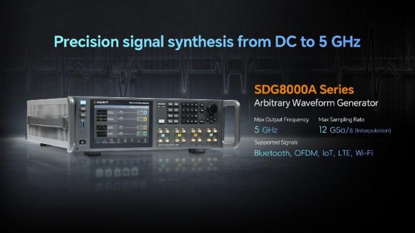 SIGLENT präsentiert die SDG8000A-Serie: Eine neue Plattform für anspruchsvolle HF- und Arbiträrsignalgenerierung