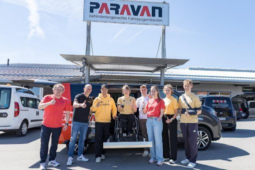 DSV Para Ski alpin Team zu Gast im Paravan Mobilitätspark Aichelau