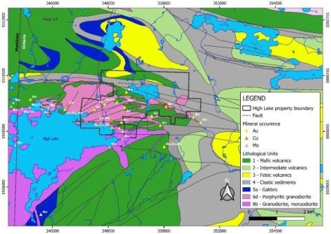 Total Metals schließt hochauflösende Flugvermessung der Magnetfeldstärke über seinem hochgradigen Goldkonzessionsgebiet High Lake im Nordwesten Ontarios ab