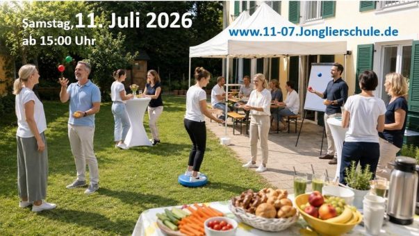 Tag der offenen Tür für Physio- und Ergotherapeuten im Münchner Garten am Samstag; 11. Juli 2026