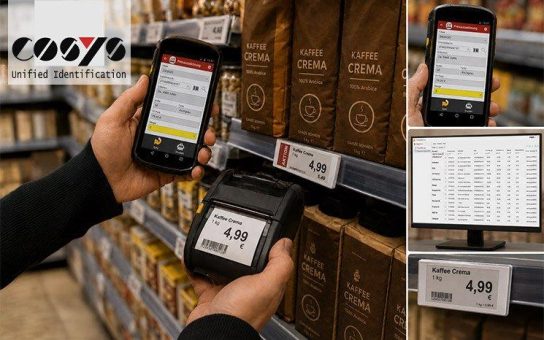 Preisauszeichnung im Einzelhandel: Fehlerquellen mit mobiler COSYS Software nachhaltig minimieren