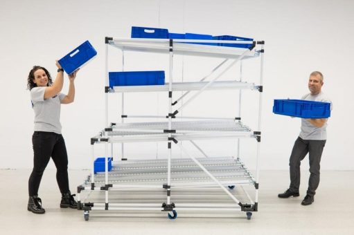 Durchlaufregale im modernen Materialfluss: Effizienzsteigerung durch FIFO-Prinzip und optimierte Lagerprozesse