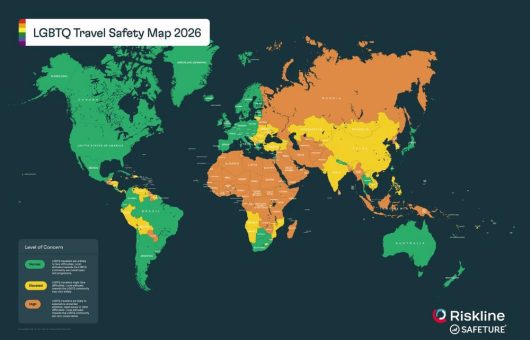 LGBTQ Risk Map 2026: Mehr Länder mit erhöhtem Risiko
