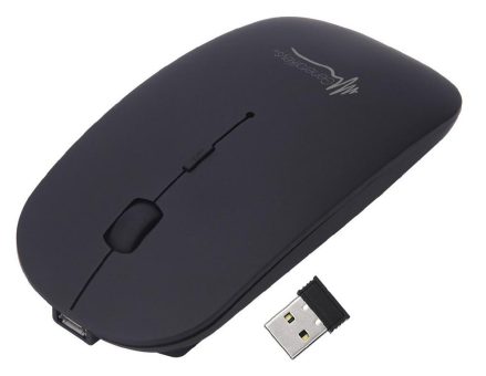 GeneralKeys Kabellose Maus mit Jiggler-Funktion, Bluetooth 5.2 & USB-Funkempfänger