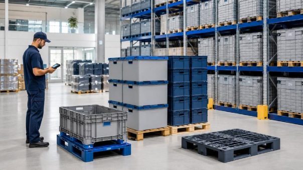 Warum eine strukturierte Behälter- und Palettenverwaltung 2026 unverzichtbar wird