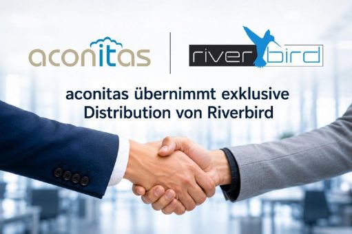 aconitas übernimmt die Distribution der RMM Lösung von Riverbird