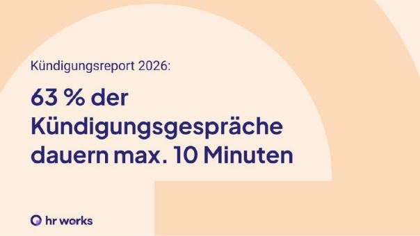 Kündigungsreport 2026: In weniger als zehn Minuten getrennt