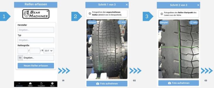 Smartphone-App für Bear-Cut: Intelligente Funktionen verbessern den Bedienkomfort der Bear-Cut zusätzlich