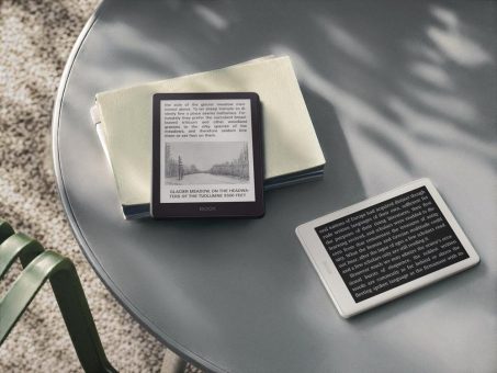 Reisefreundlicher 6-Zoll-E-Reader im neuen Design