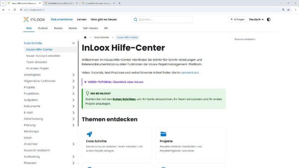 Neues KI-gestütztes InLoox Hilfe-Center, Microsoft-Planner-Import und erhöhte persönliche Produktivität
