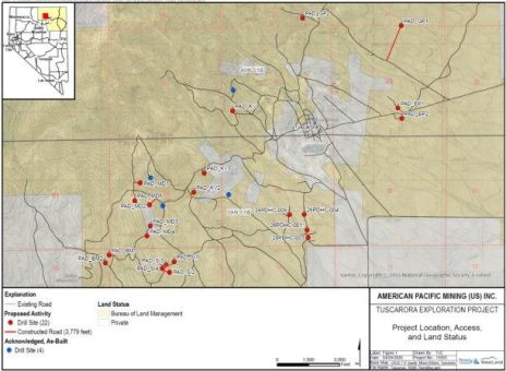 ICG Silver & Gold treibt Genehmigungsprozess für die Phase-1-Exploration im Tuscarora District voran