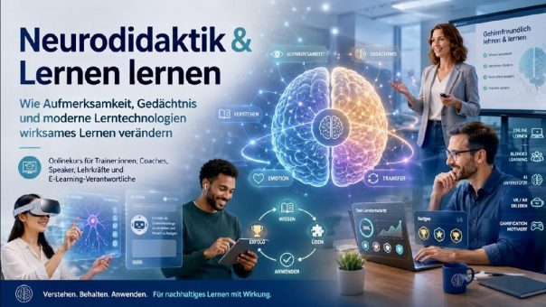 Neurodidaktik neu gedacht – Online-Workshop für zukunftsorientierte Trainer, Coaches und Bildungsprofis