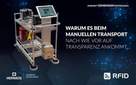 Der HERMOS RFID Trolley