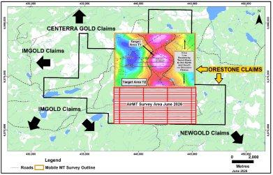 Orestone schließt luftgestützte geophysikalische Untersuchung im Gold-Porphyr-Projekt Captain in BC ab