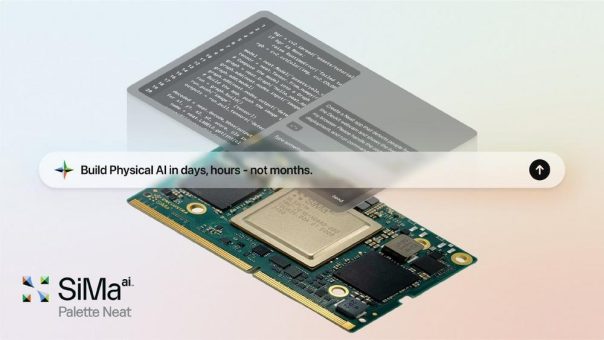 SiMa.ai stellt Palette Neat vor: Erste agentenbasierte Entwicklungsumgebung für Physical AI verkürzt Entwicklungszeiten von Monaten auf Tage