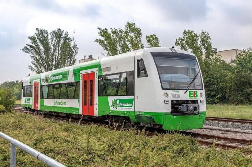 Sonderzüge auf der Pfefferminzbahn zum 42. Thüringer Pferdemarkt