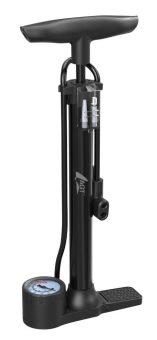 AGT Stand-Luftpumpe für alle gängigen Ventile, bis 160 psi / 11 bar, 48 cm