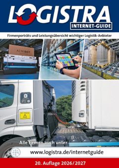 LOGISTRA Internet-Guide 2026 erschienen: Vernetzte Partner für die Logistik von morgen