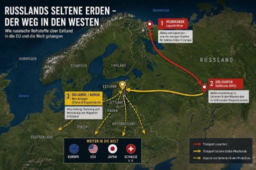 Europas Rohstoff-Dilemma: Zwischen China, Trump und Russlands Seltenen Erden