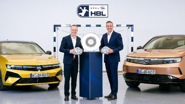 Opel und die HBL präsentieren offizielles Logo der „Opel Handball-Bundesliga“