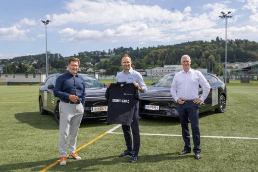 Volle Energie für den österreichischen Fußball: XPENG und Vogl+Co werden offizielle Mobilitätspartner des SK Sturm Graz