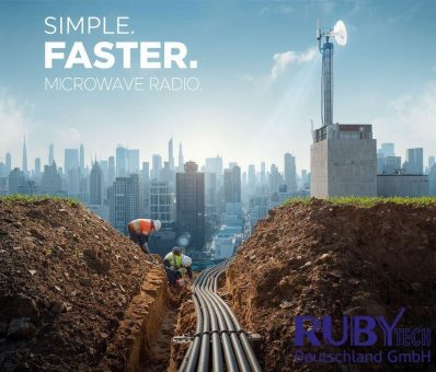 Richtfunk statt Glasfaser – RubyTech unterstützt Unternehmen beim Aufbau sicherer Kommunikationsinfrastruktur
