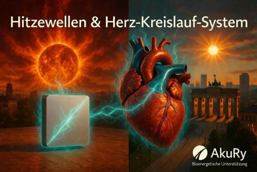 Hitzewellen belasten das Herz-Kreislauf-System massiv