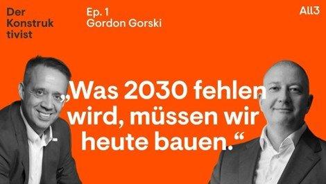 All3 startet Podcast „Der Konstruktivist“ zur Zukunft des Bauens in Deutschland