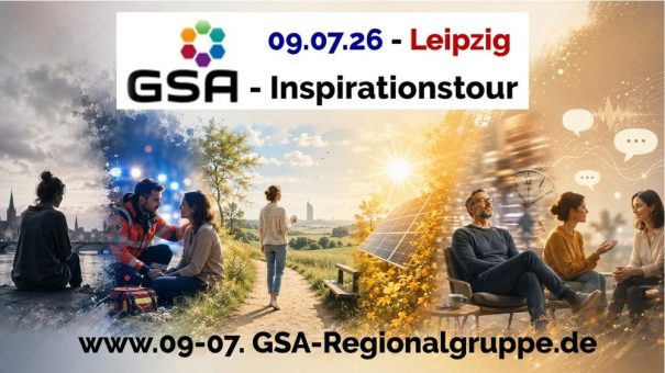Die GSA-Inspirationstour 2026 macht am 9. Juli Station in Leipzig