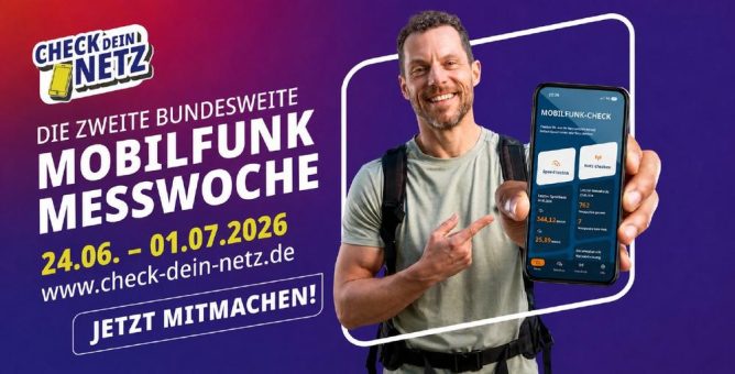 Mobilfunk-Messwoche läuft: zafaco unterstützt bundesweite Initiative mit modernisierter App „Mobilfunk-Check“