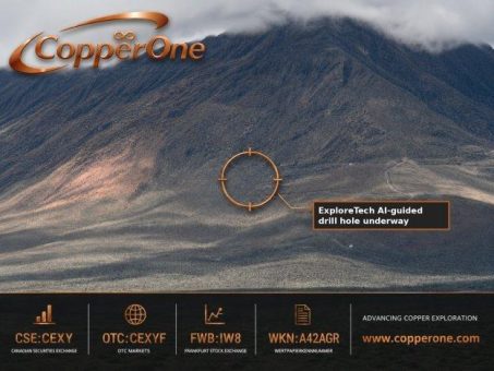 Copper One nimmt erstes von ExploreTech mittels KI definiertes Bohrloch im Rahmen des 10.000-Fuß-Programms bei Majuba Hill auf