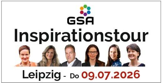 Donnerstag, 9. Juli: Die GSA-Inspirationstour 2026 macht Station in LEIPZIG