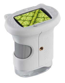 Playtastic Digitales Akku-Kinder-Mikroskop DM-355, Display, Kamera, 1.000x Vergrößerung