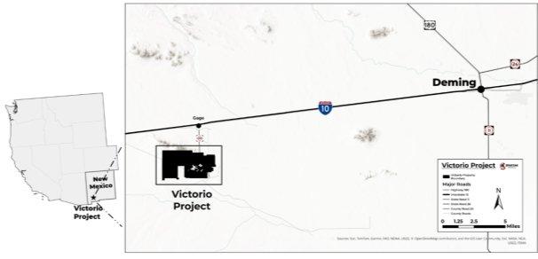 Spartan Metals ermittelt bei der Prüfung historischer Bohrungen auf seinem Wolfram-Molybdän-Projekt Victorio in New Mexico 537 Fuß (163,7 Meter) mit 0,23 % WO3Äq bzw. 0,31 % MoÄq