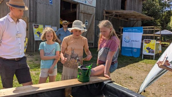 Giesskannen-Dinos und packende Rennen beim Solarcup in Glücksburg Team JATEC ist erneut Landessieger der Ultraleichtflitzer