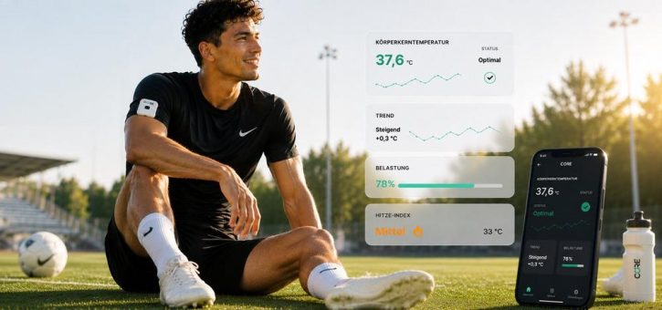 Sommer, Leistung, Sicherheit: Warum die Überwachung der Körperkerntemperatur für Sportler immer wichtiger wird