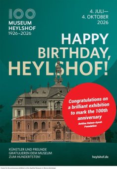 Happy Birthday, Heylshof! Herzliche Glückwünsche zum 100. Geburtstag