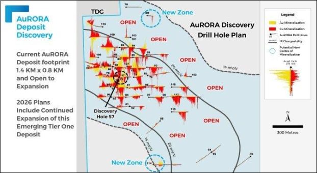 Amarc gibt den Beginn der Bohrkampagne 2026 in der Lagerstätte AuRORA und im Kupfer-Gold-Distrikt JOY bekannt