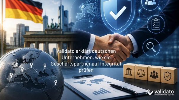 Human Risk Management in Deutschland: Validato erklärt, wie Unternehmen Geschäftspartner auf Integrität prüfen