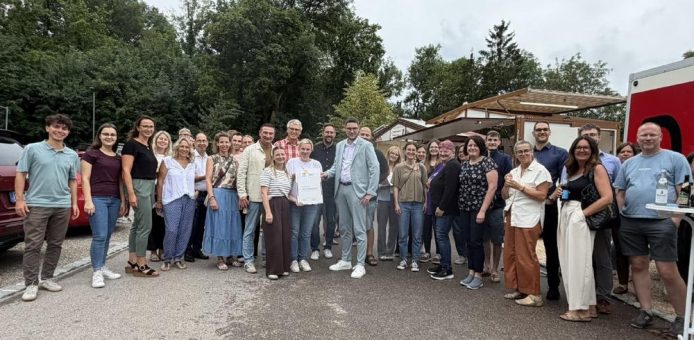 Zertifikatsverleihung audit berufundfamilie – Sommer-BBQ
