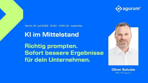 Webinar: KI im Mittelstand – Teil 3. „Richtig prompten. Sofort bessere Ergebnisse für dein Unternehmen.“