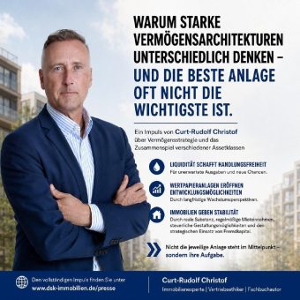 Warum starke Vermögensarchitekturen unterschiedlich denken – und die beste Anlage oft nicht die wichtigste ist