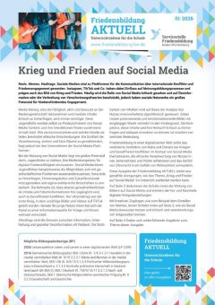 Krieg und Frieden auf Social Media