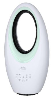 Sichler Flügelloser Ventilator, Touch-Tasten, Timer, LED-Licht, Fernbedienung