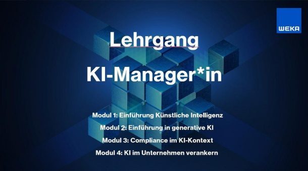WEKA Media qualifiziert KI-Manager*innen