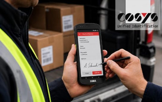 Proof of Delivery mit Zebra TC201 und COSYS