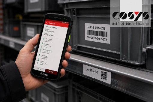 Traceability verbessern mit Zebra TC201 und COSYS Software