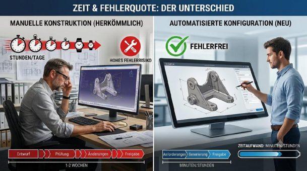 Prozessautomation im Maschinenbau: Wie Unternehmen manuelle Routine aus der Konstruktion nehmen